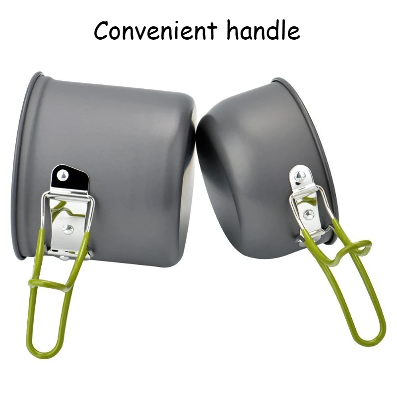 Outdoor Portable Camping Cookw - Camping Lightweight Cooking Pot review and price