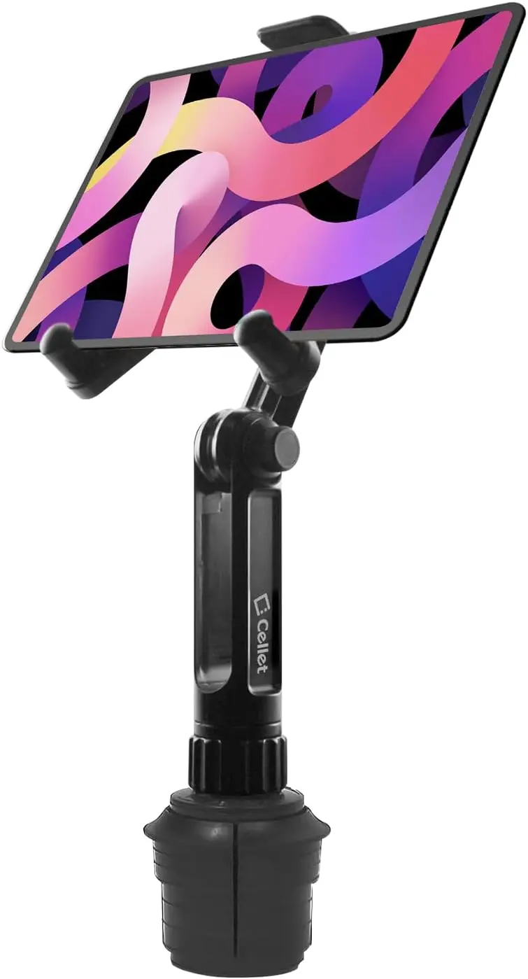 Universal Car Tablet Mount Holder for All iPads, Samsung Galaxy, Amazon Fire, Microsoft Surface