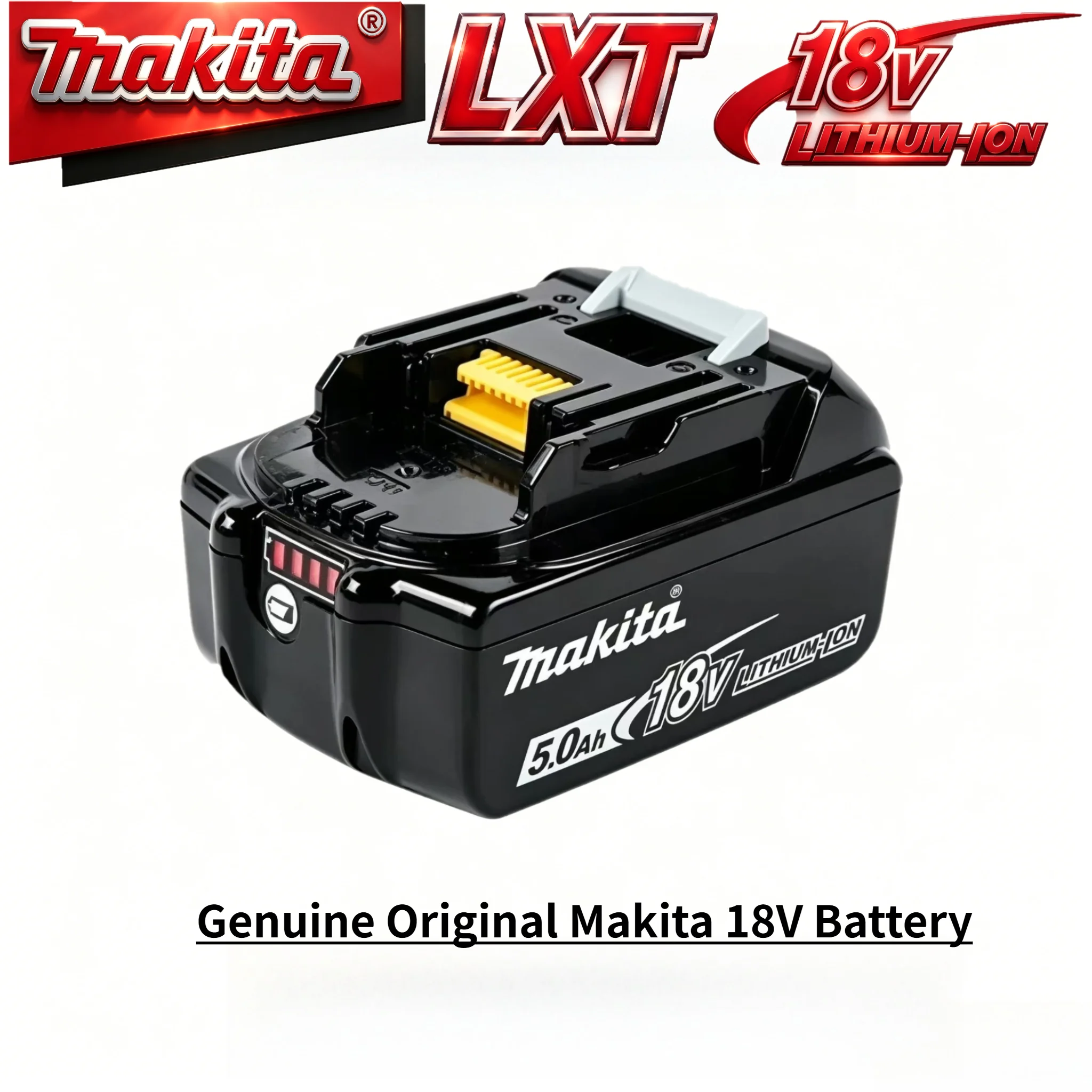

Makita 18V Battery BL1860 6.0Ah Lithium-Ion Replacement Battery for Makita BL1850 BL1840 BL1830 BL1820 LXT Cordless Power Tool