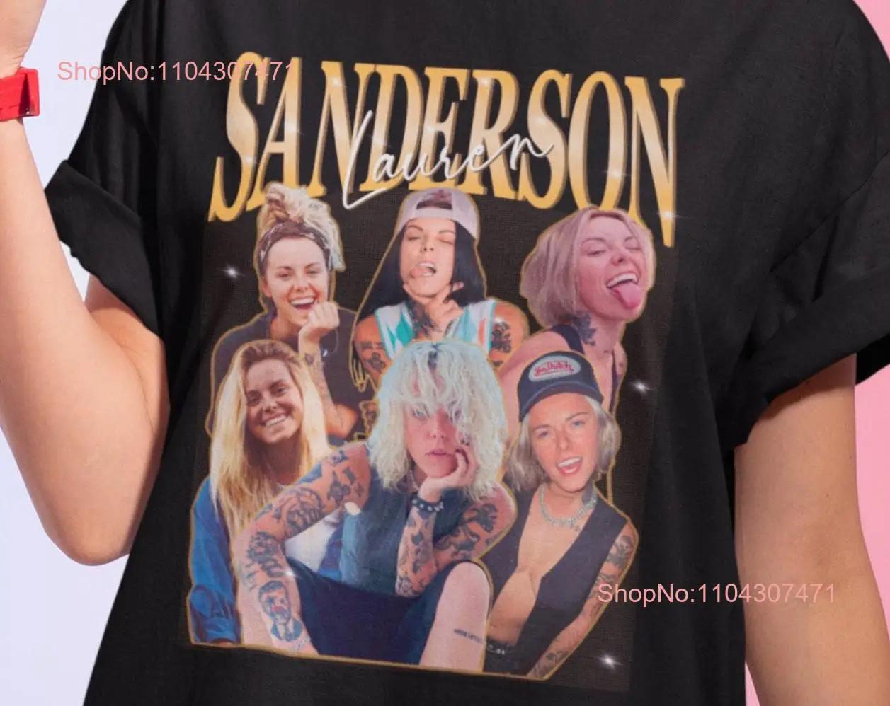 Lauren Sanderson T Shirt Fan Merch Lesbian for long or short sleeves