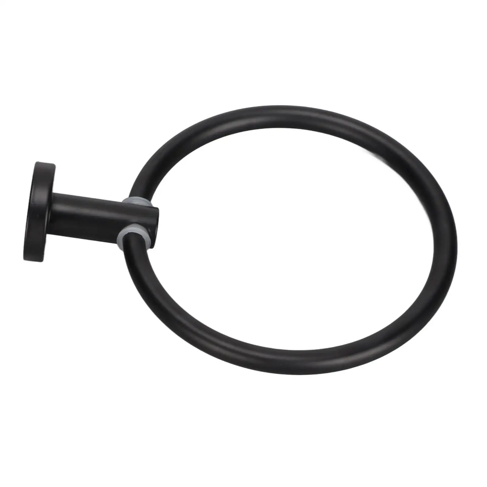 الحديثة جولة الفضاء الألومنيوم منشفة معلقة حامل حمام الأجهزة منشفة اليد بار للشرفة فندق اكسسوارات الحمام