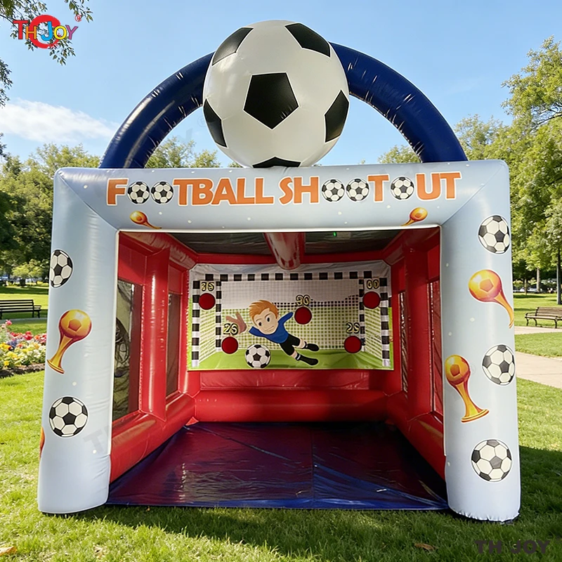 

Carnival Sport Game Penalty Shoot Out Soccer Goal Inflatable Football Shooting Game