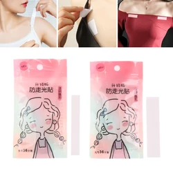 Transparent Clear Double Sided Tape for Clothes Dress Shirt Secret Sticker Clear Lingerie Tape Anti-naked Invisible Chest Patch