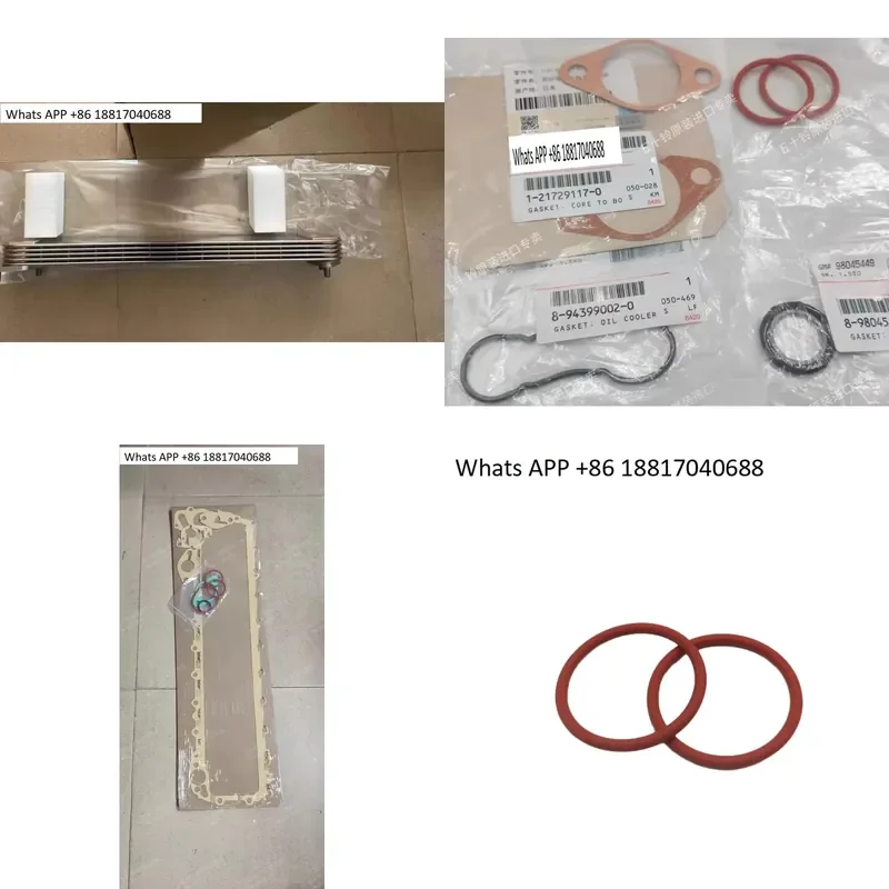 1PC for Engine 6HK1 Oil Radiator Cooler Core Gasket O Ring 1-21723066-0