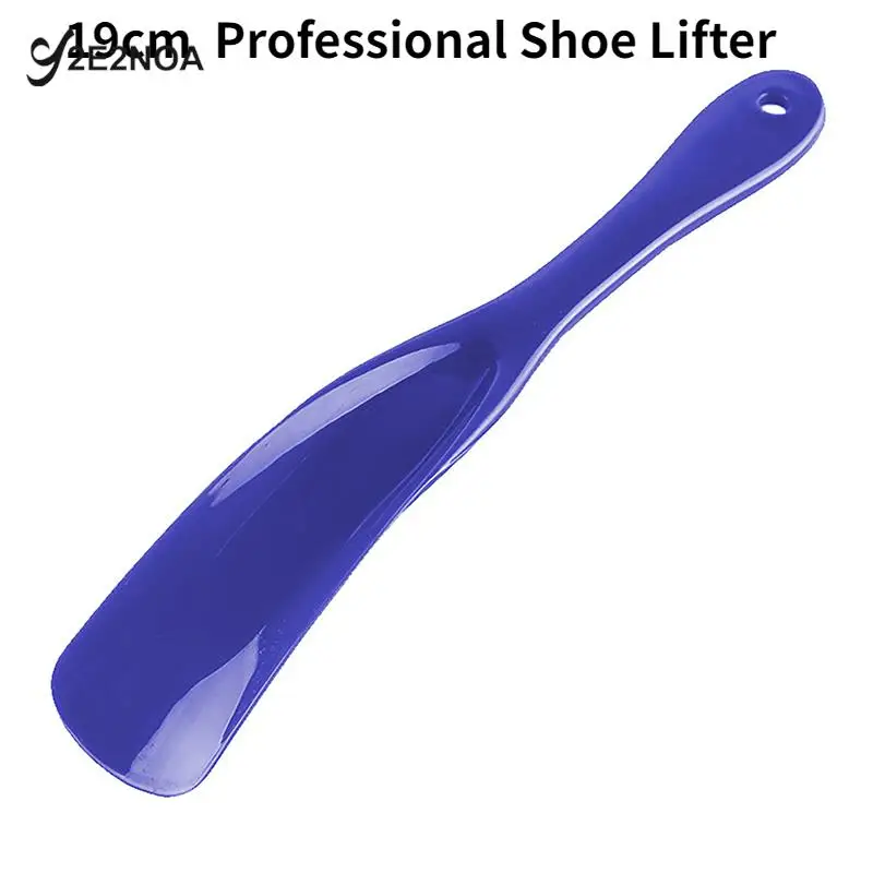 المهنية شكل ملعقة الحذاء رافع ، قرون بلاستيكية ، Shoehorn دون الانحناء أكثر ، 19 سنتيمتر