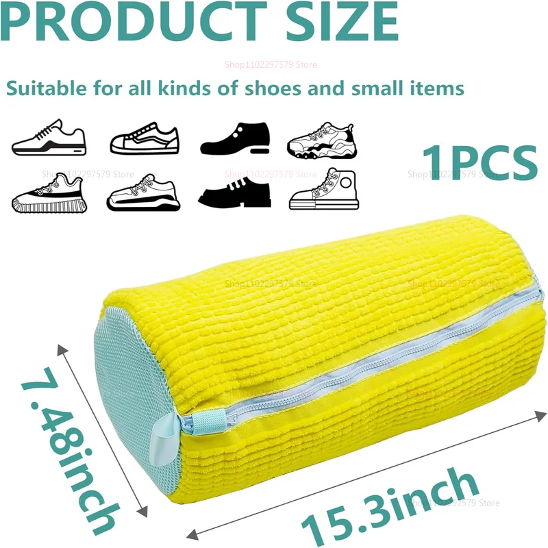 Tas Sepatu Laundry |   Kantong Mesin Cuci Sepatu |   Tas Sepatu Cuci yang Dapat Digunakan Kembali untuk Mesin Cuci dan Pengering Untuk Semua Jenis dan Ukuran Sepatu