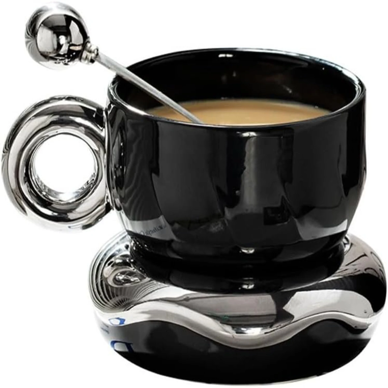 Add some sophistication to your coffee routine with this stylish and elegant ceramic coffee mug set. Elevate your coffee enjoyme