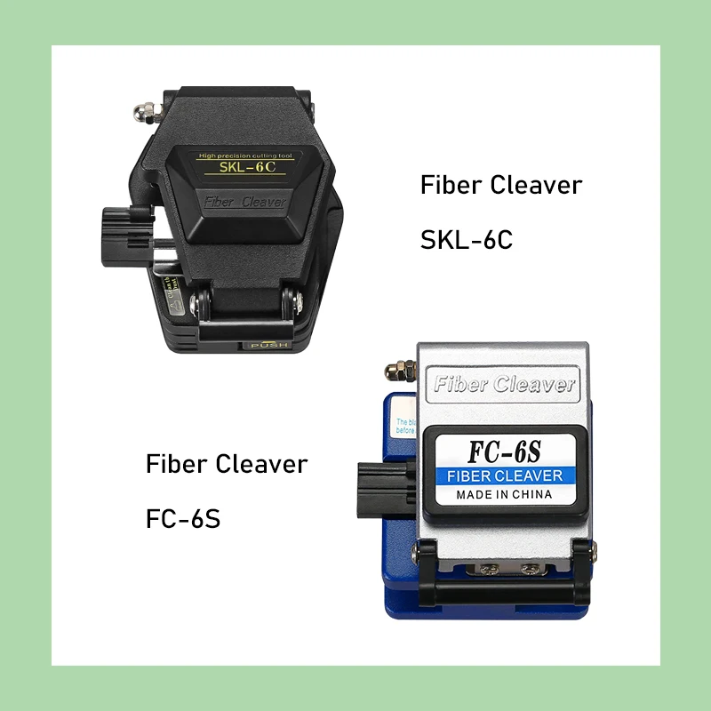 Fiber Optic Tool Kits 4in1 Optical Power Meter Visual Fault Locator VFL 10MW SKL-6C/FC-6S Fiber Cutting Knife FTTH Stripper