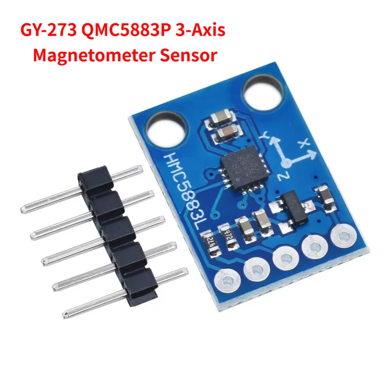 GY-273 QMC5883P 3-Axis Magnetometer Sensor – Digital Compass Module, IIC Interface, 3-5V