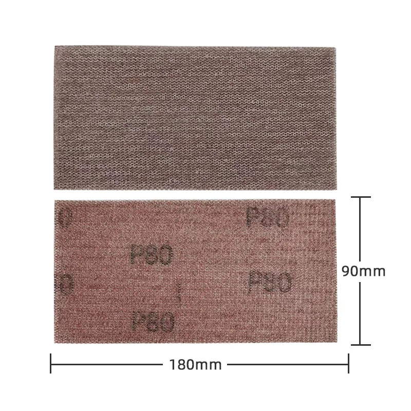 Applicable to Festo 90x180 square mesh sand dry grinding sandpaper sander flocking self-adhesive vacuuming mesh sandpaper sheet