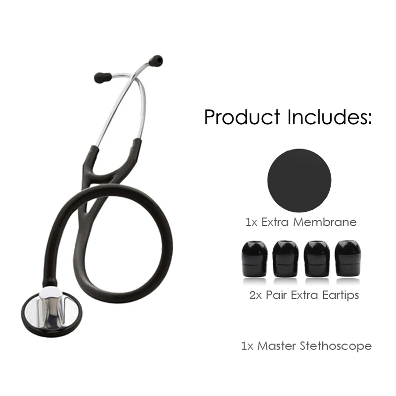 

Классический профессиональный медицинский стетоскоп Master Cardiology с одной головкой для врачей, медсестер и ЛОР-врачей, модель B2