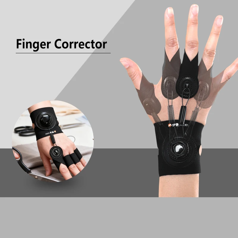 

1pcs Adjustable Trigger Finger Splint with Knob for Index Middle Ring Pinky Finger Support Wrist Care Medical Devices & Supplies