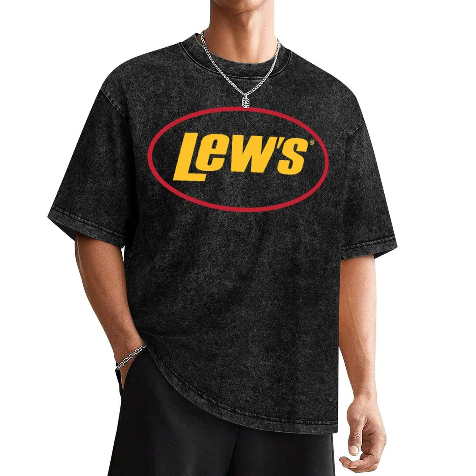 Lews Reel T-Shirt basketball graphic tees plus size tops shirts graphic tee mens vintage t shirts