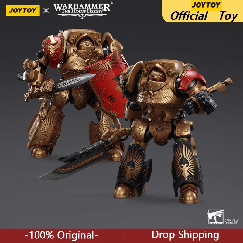 

JOYTOY 1/18 Warhammer 30K Action Figure Legio Custodes Contemptor 2PCS Model 1:18 Garage Collection Kit Gift