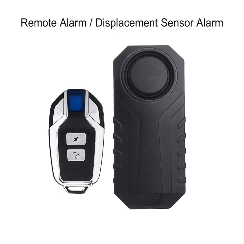 

Against Theft Wireless Remote Control Waterproof Vibration Detector Anti Lost Motorcycle Electric Bicycle Car Bike Alarm Sensor