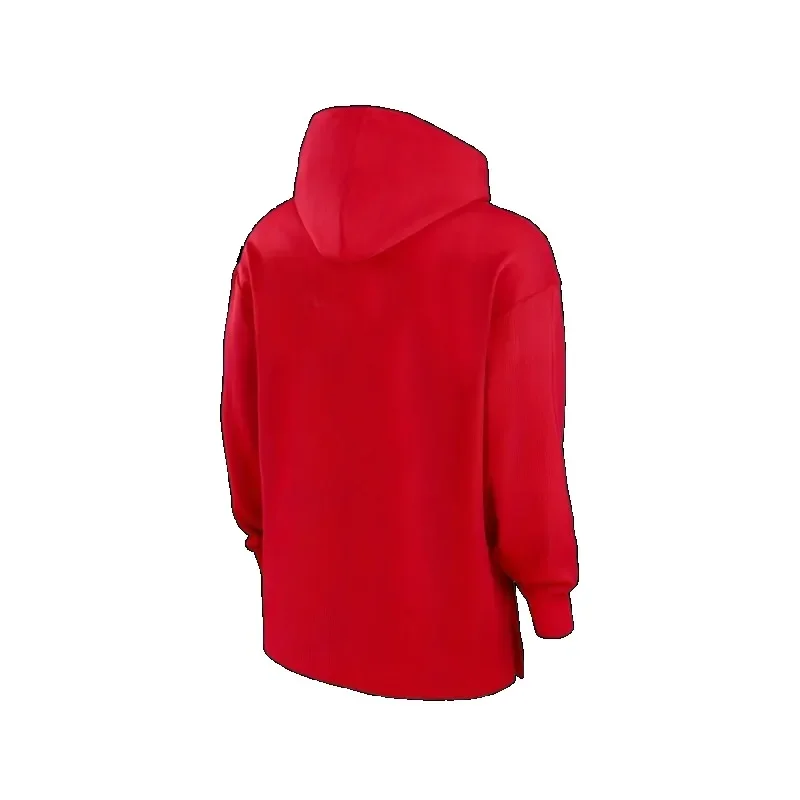 ผู้ชายHoodieหลวมสบายๆเสื้อผ้าแฟชั่นแขนยาวHooded Pullover Canadian Maple Leaf Drawstringกระเป๋าStreetwearเสื้อกันหนาว