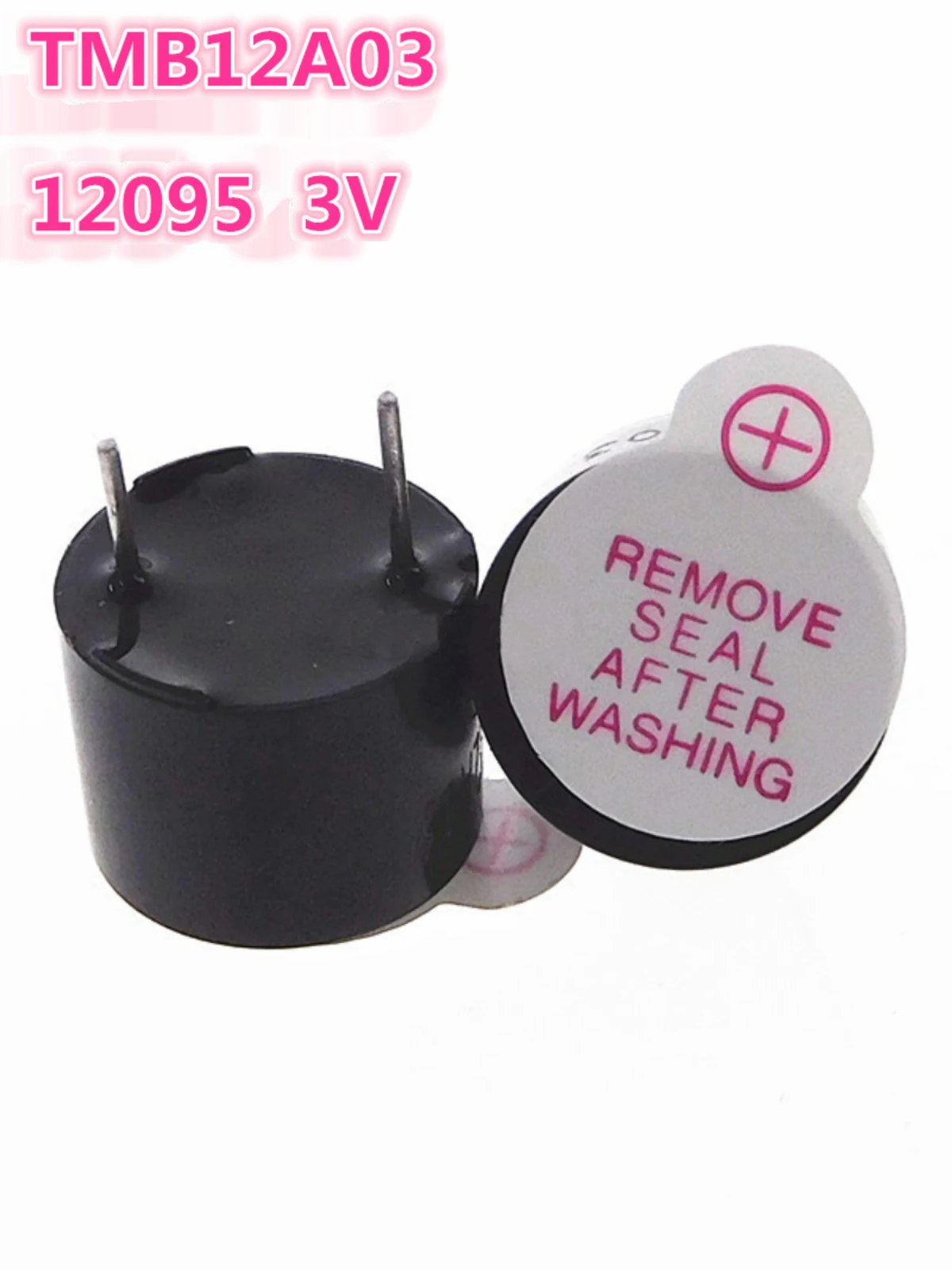 10PCS TMB12A03(3V) TMB12A05(5V) TMB12A12(12V) TMB12A05 12A03 12A12 active buzzer 3V 5V 12V DC long sound 12*9.5mm