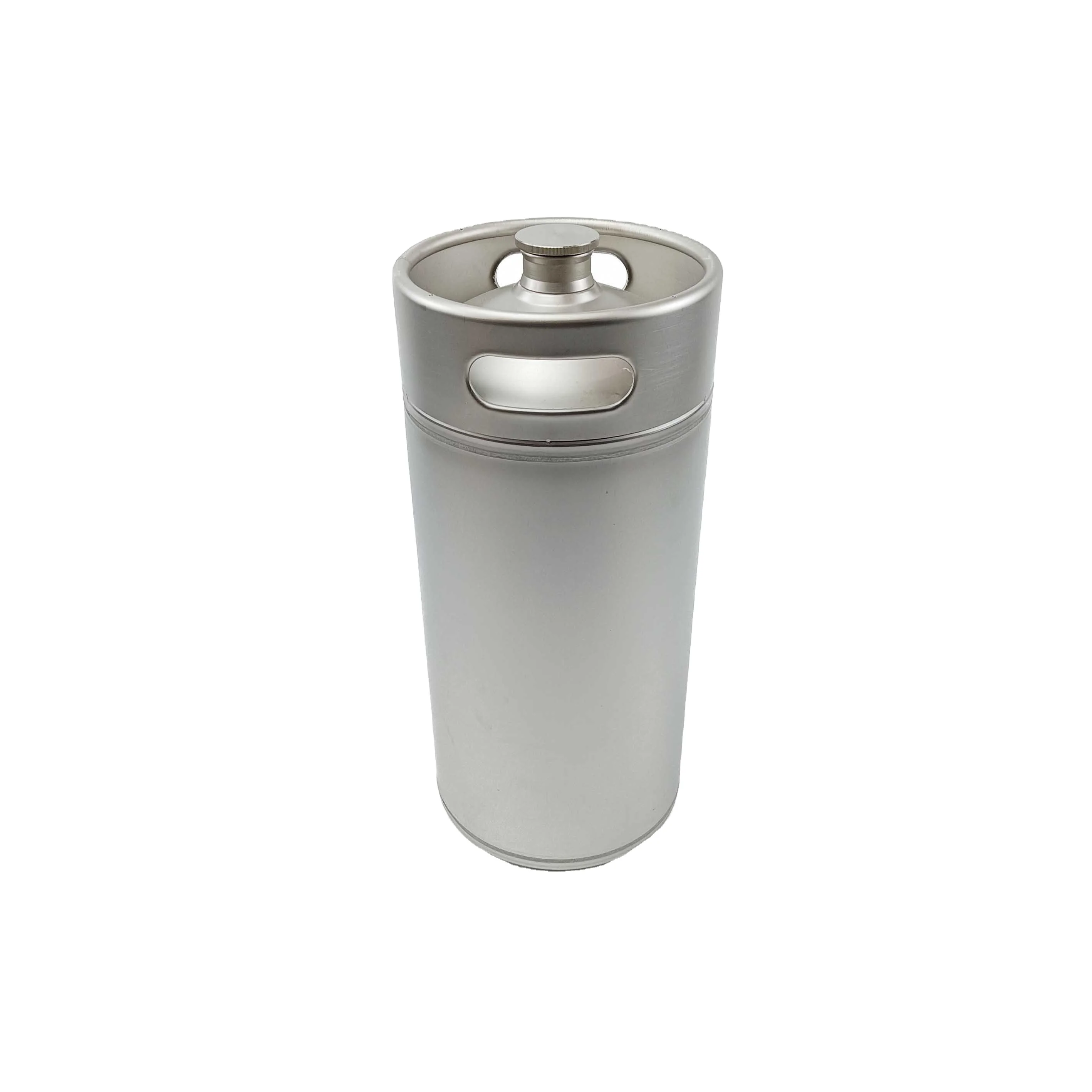 

Mini Beer Keg Growler 8L Bottle Stainless Steel With Beer Dispenser Tap Cleaning Keg Drip Tray Cornelius Ball Lock
