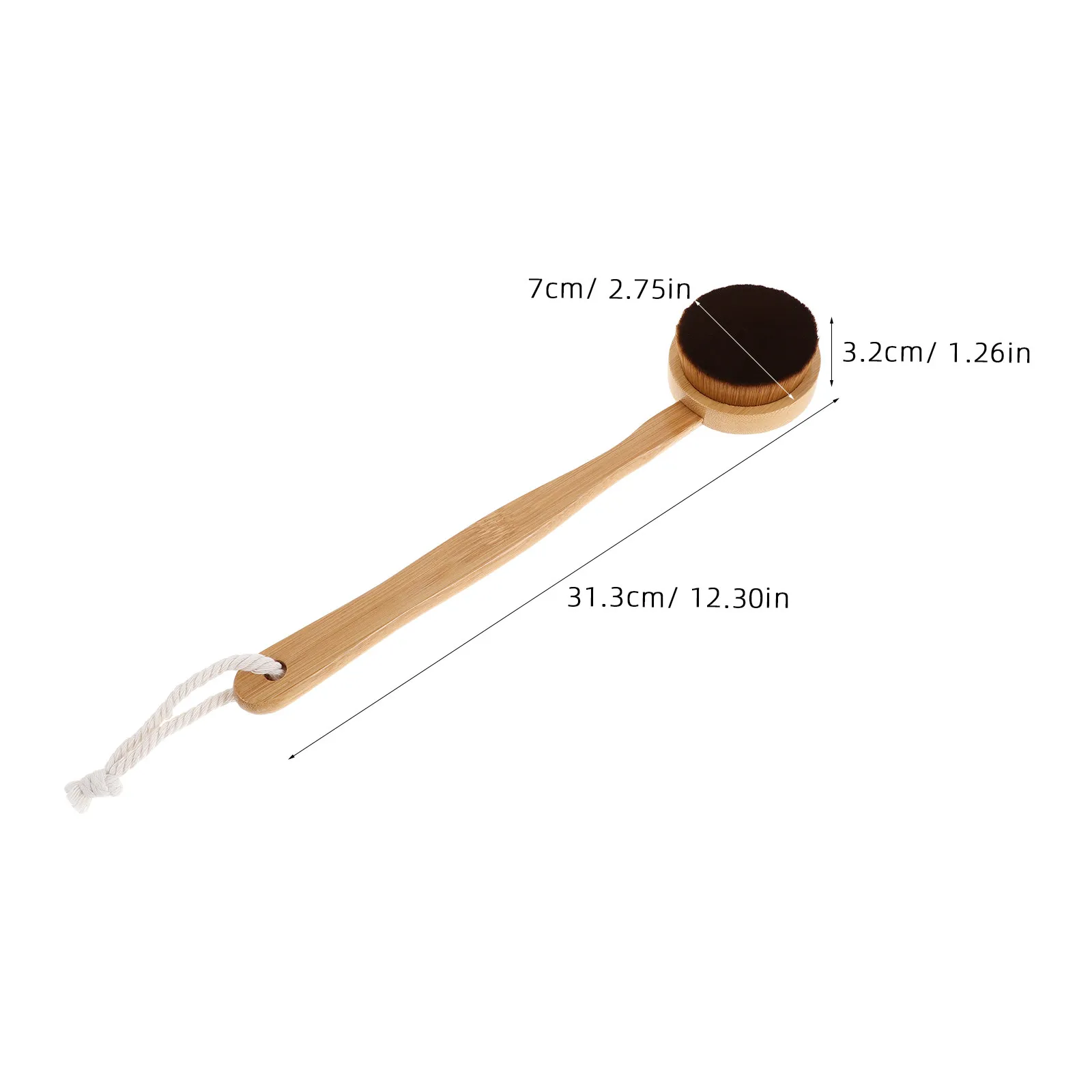 Tanning Applicator Self Tan Blending Brush Compact Body Tanning Brush Easy Use Back Lotion Applicator for Women Seniors