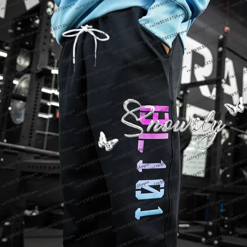 

Kid/Adult Trendy Autumn/Winter Pants Baseball Lifestvle Sports Pant Men Women Fashion Casual Loose Breathable Comfortable Pants