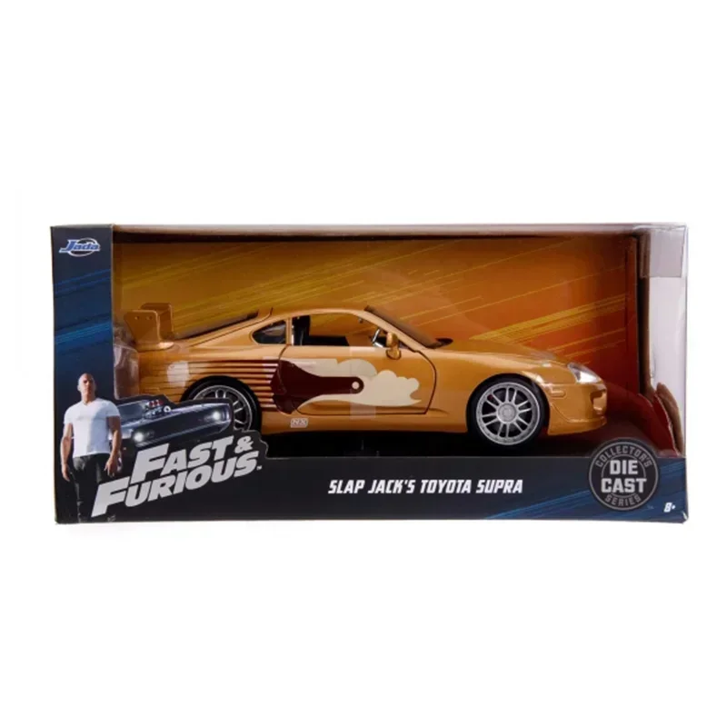 Jada 1:24 Slap Jack’s 1995 Toyota Supra car toy Diecast  Metal  toys for boys