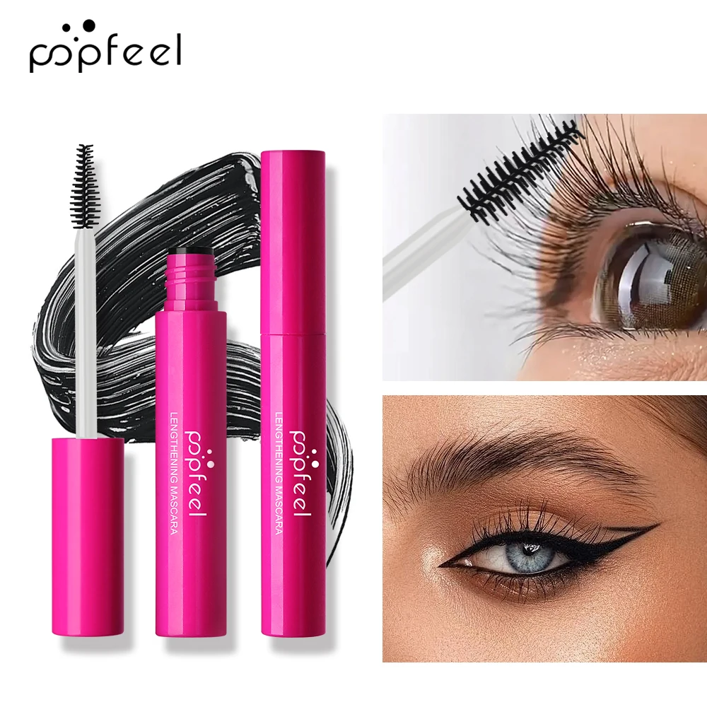 ماسكارا POPFEEL طويلة الأمد - مقاومة للماء، مكثفة، سهلة الاستخدام للرموش الموسعة بشكل طبيعي. #1