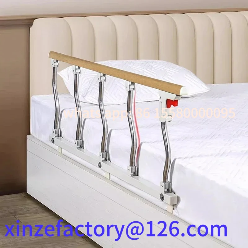 

Customizable Foldable Non-Slip Bed Protector Metal Single Side Safety Bed Bar