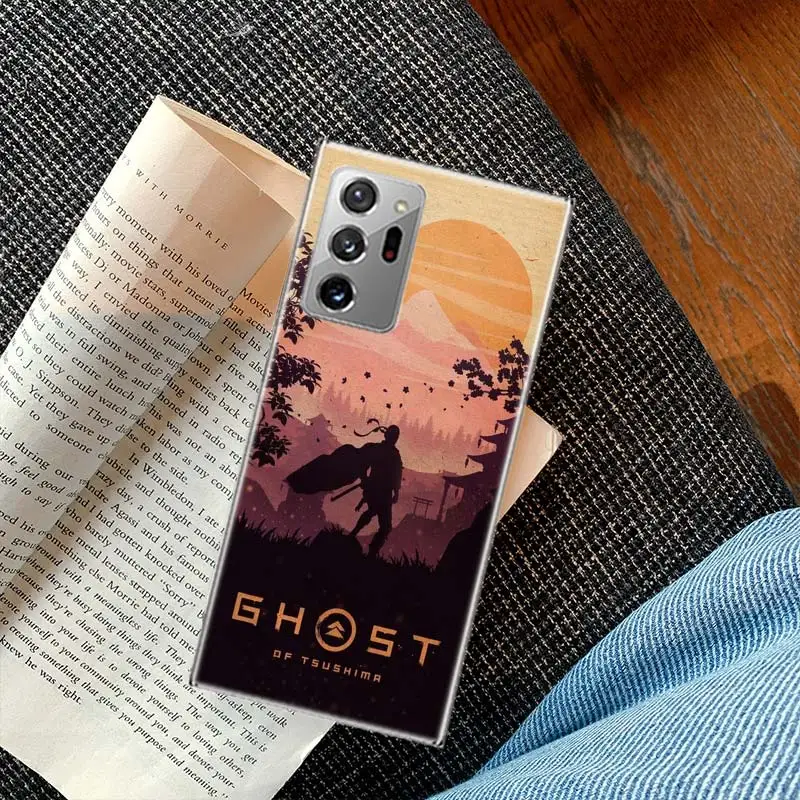 Ghost Of Tsushima Phone Case For Galaxy A15 A25 A35 A55 M52 M51 M32 M31 M30S M12 M11 A05S Note 20 Ultra 10 Plus 9 8 S10 Lite