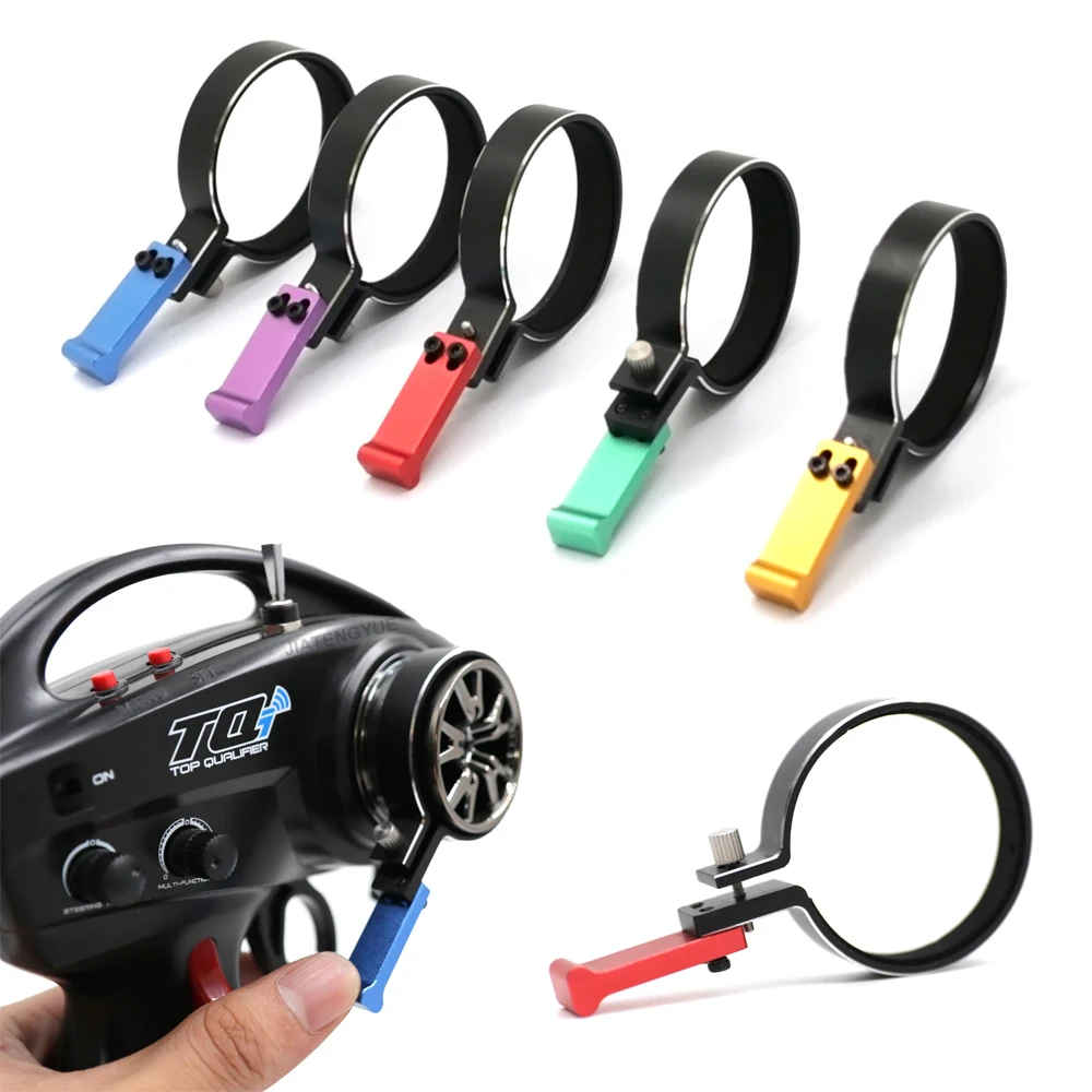 

JTY адаптер управления одной рукой, передатчик, триггер рулевого колеса для Flysky NB4 TQI TRX6 TRX4 SCX10, рулевые колеса 39,5-42 мм