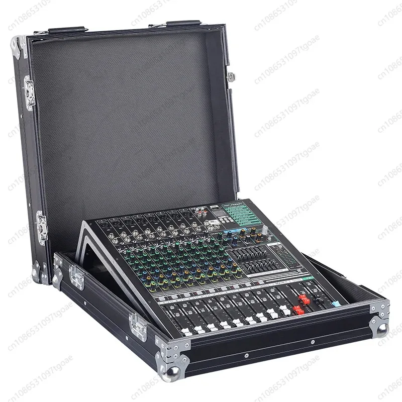 Professional 12/16U Audio Console Flight Case Custom DJ Mixer Lighting Controller Cabinet