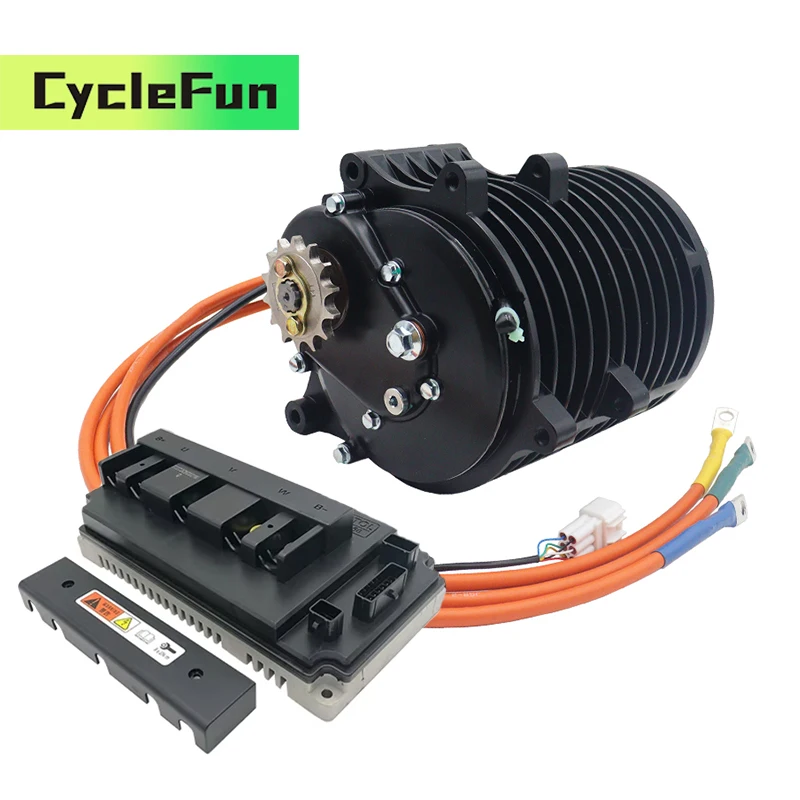 

QS138 3 кВт, 72 В, 3800 об/мин, PMSM, двигатель среднего привода со звездочкой, ремень Холла и контроллером Votol EM150, электрический мотоцикл, скутер