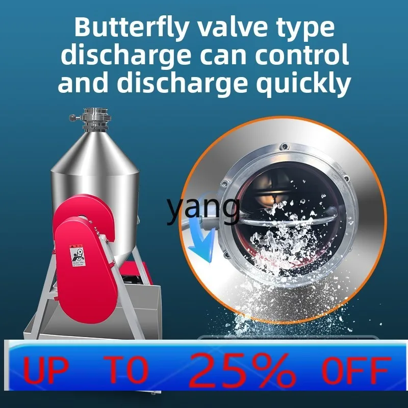 

CX Waist Drum Mixer Stainless Steel Feed Granular Powder Mixer Mixer