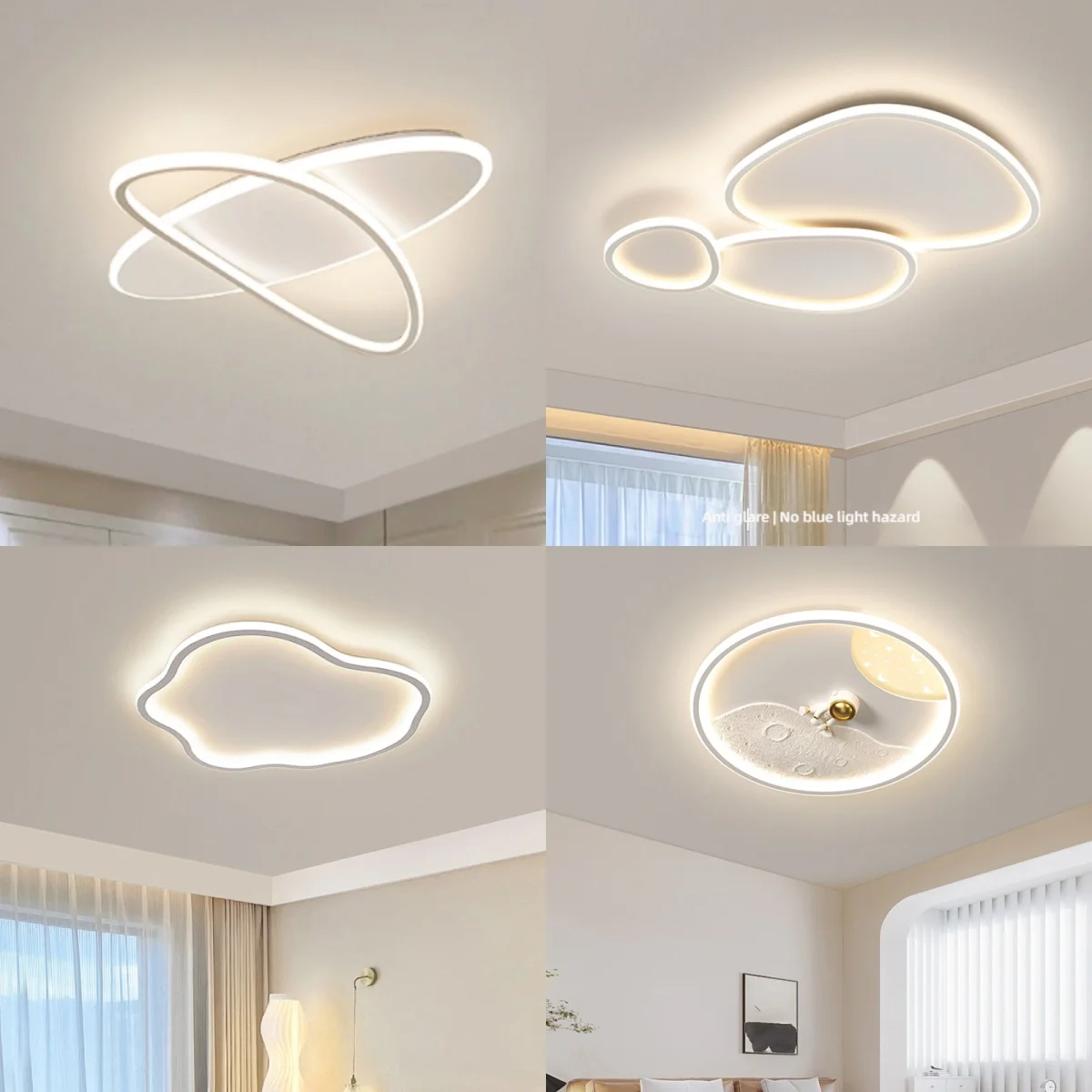 غرفة المعيشة غرفة الدراسة غرفة نوم ضوء رئيسي 2025 جديد حديث بسيط الغلاف الجوي حصاة ضوء الحد الأدنى ضوء السقف المنزل كله LED #2