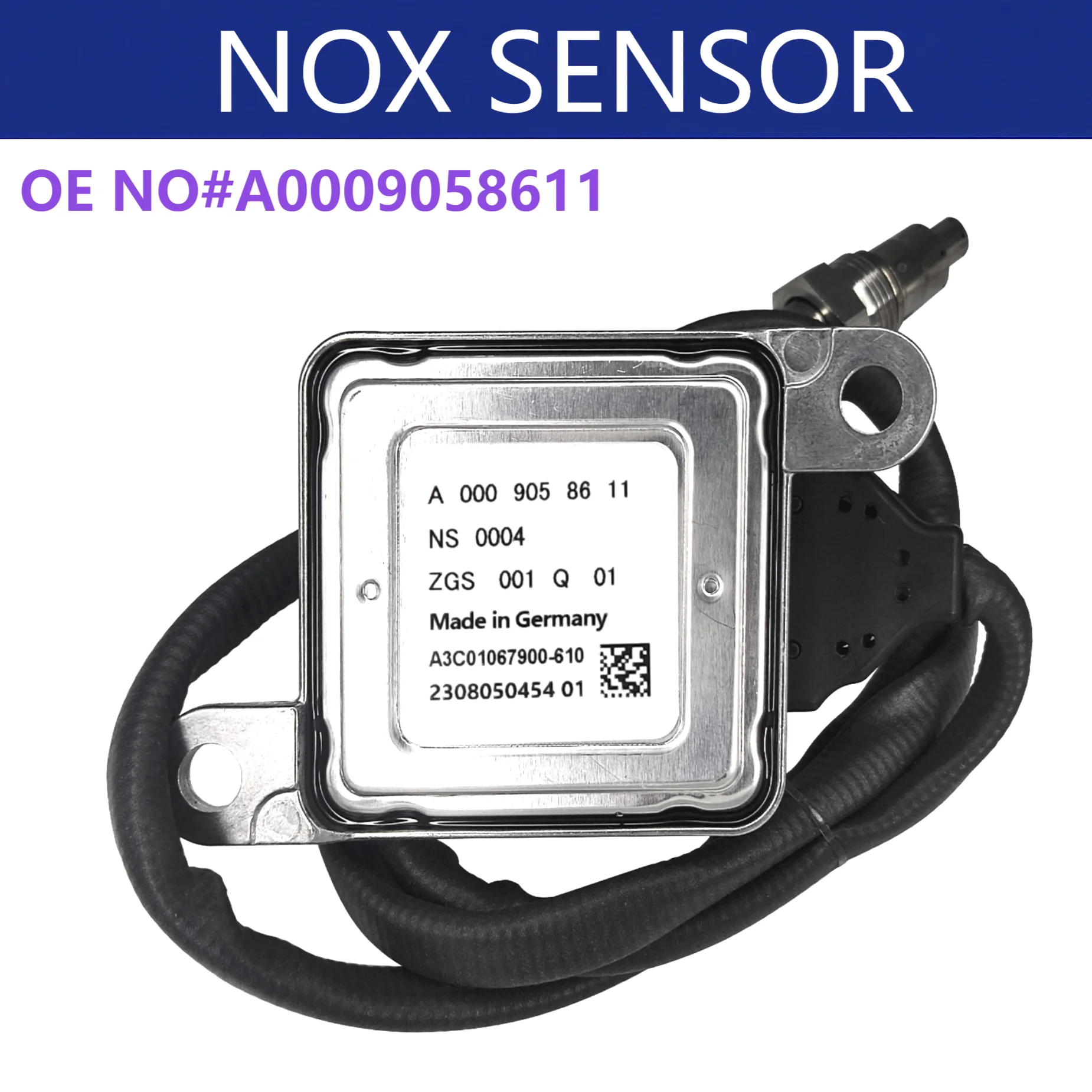 

A0009058611 Оригинальный новый датчик азота и кислорода NOx 12 В для Mercedes Benz W156 W166 W205 W221 W222 W238 W251 W292
