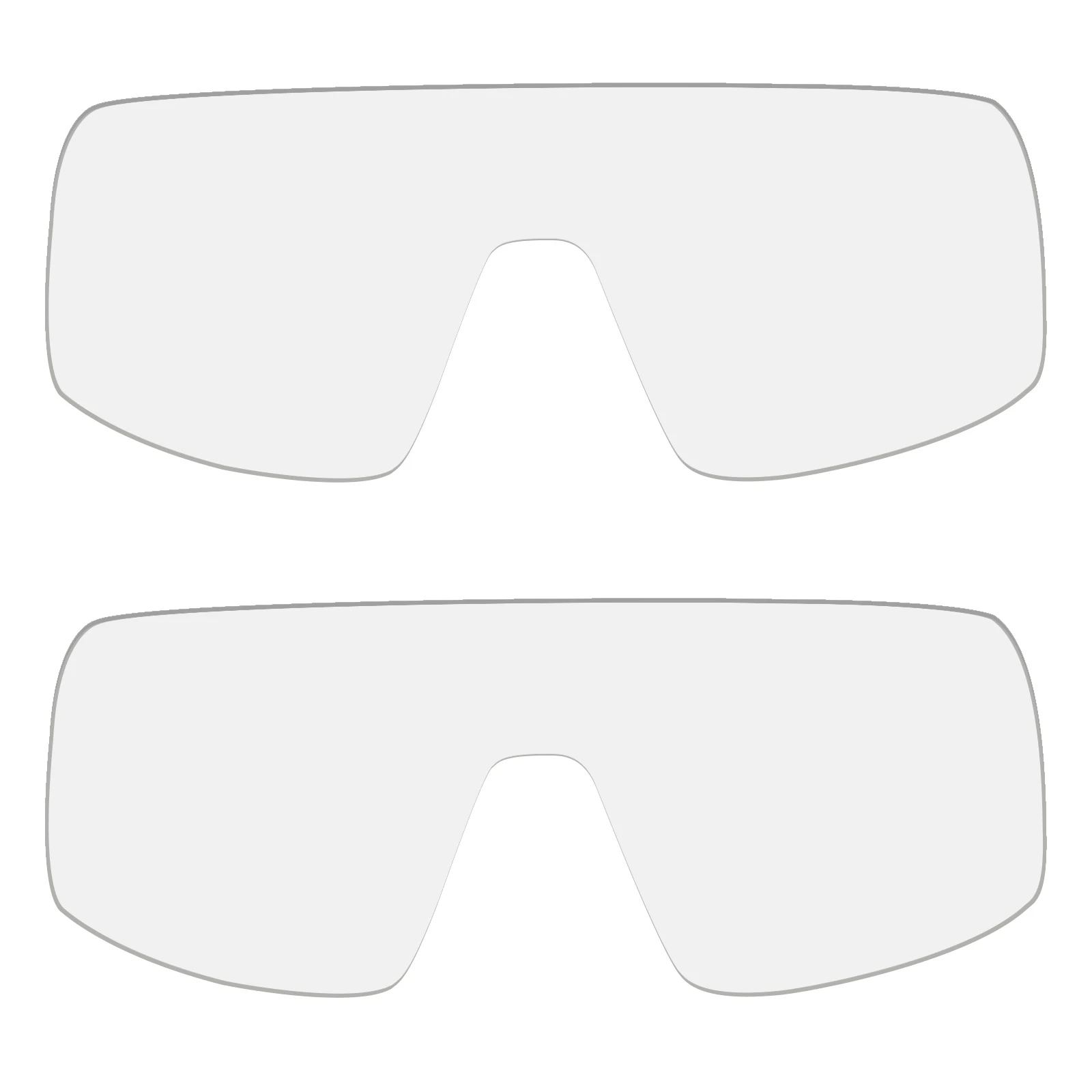 

OOWLIT Two Pairs Clear Non-Polarized Replacement Lenses for Oakley Sutro OO9406 Sunglasses