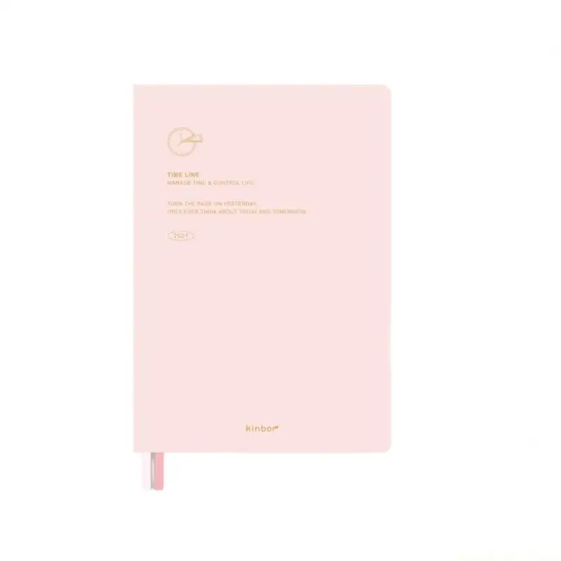 2027 Dated Planner Notebook with Grids Pages for Study, Meetings, and Projects