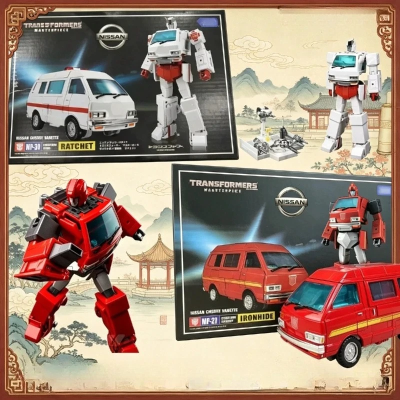 

В НАЛИЧИИ: Фигурка-трансформер Masterpiece Grade MP27 Ironhide TP Version MP30 Ratchet, японское неофициальное издание.