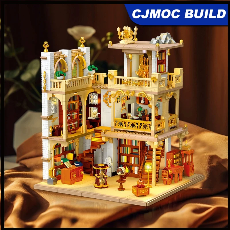 

57015 строительные блоки MOC Jiestar в виде строительного блока, строительные блоки для строительства строительных блоков, детские игрушки, рождественский подарок