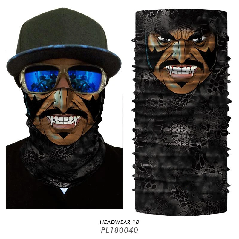 

Bandana Men Half Mask Cycling Neck Gaiter Breathable Face Shield Tube Mask Scarf Running Cycling Outdoor Braga Cuello Sport Mask