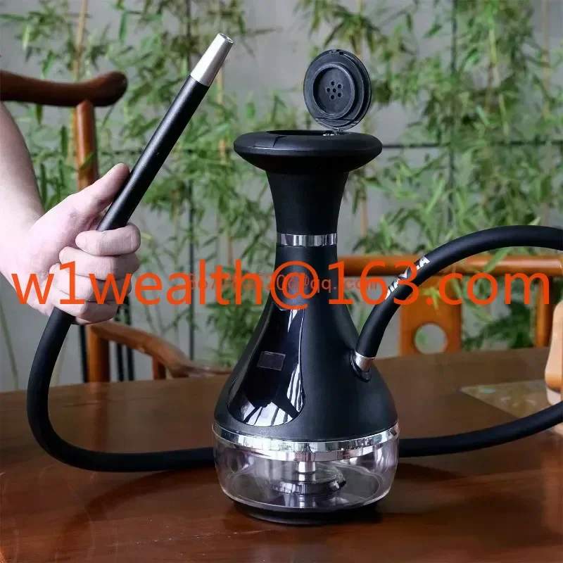 New smart charging LED electronic hookah