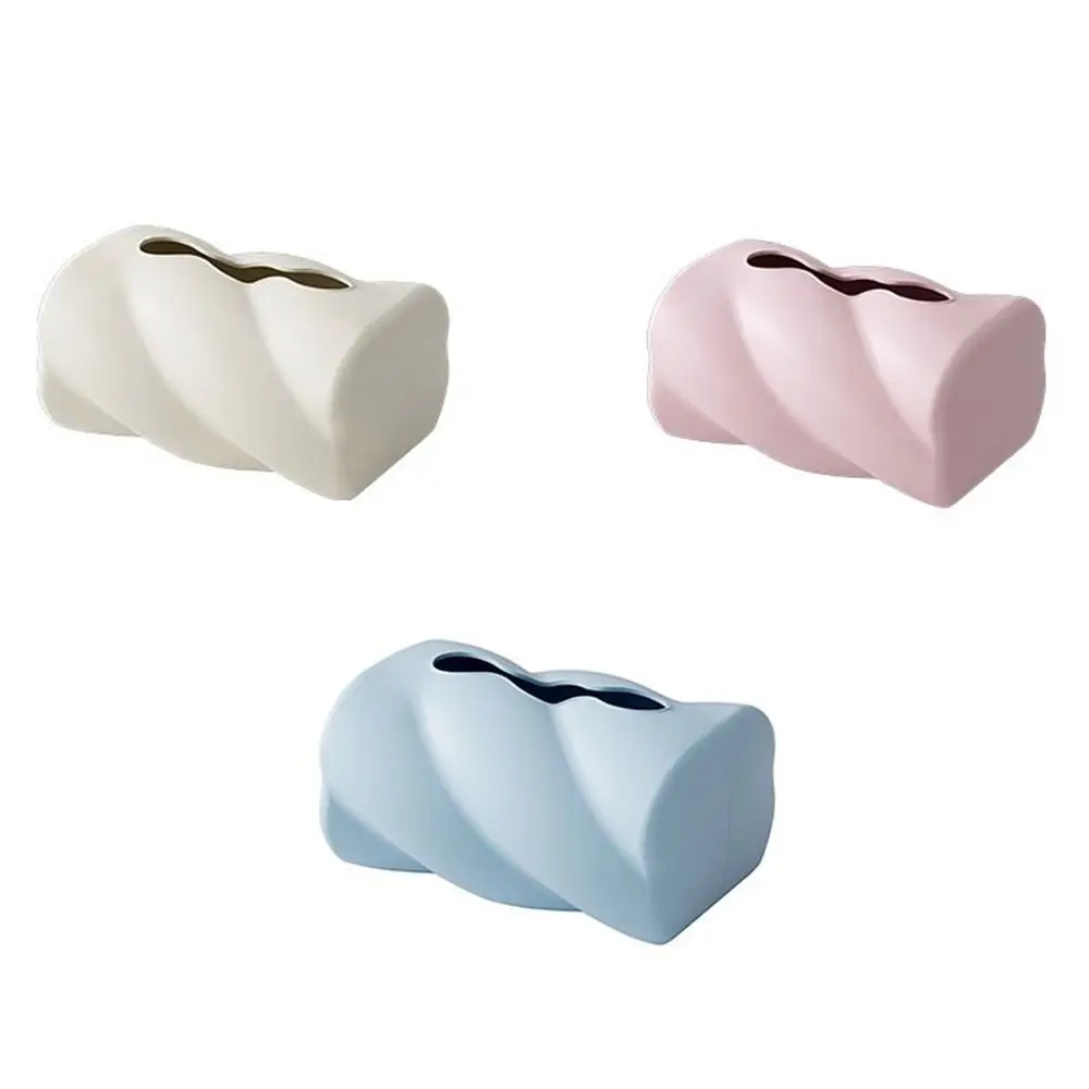 Cloud Design Desktop Tissue Box Dust-proof Anti-slip Tissue Paper Holder Large Capacity Free-opening Napkin Tissue Storage Case