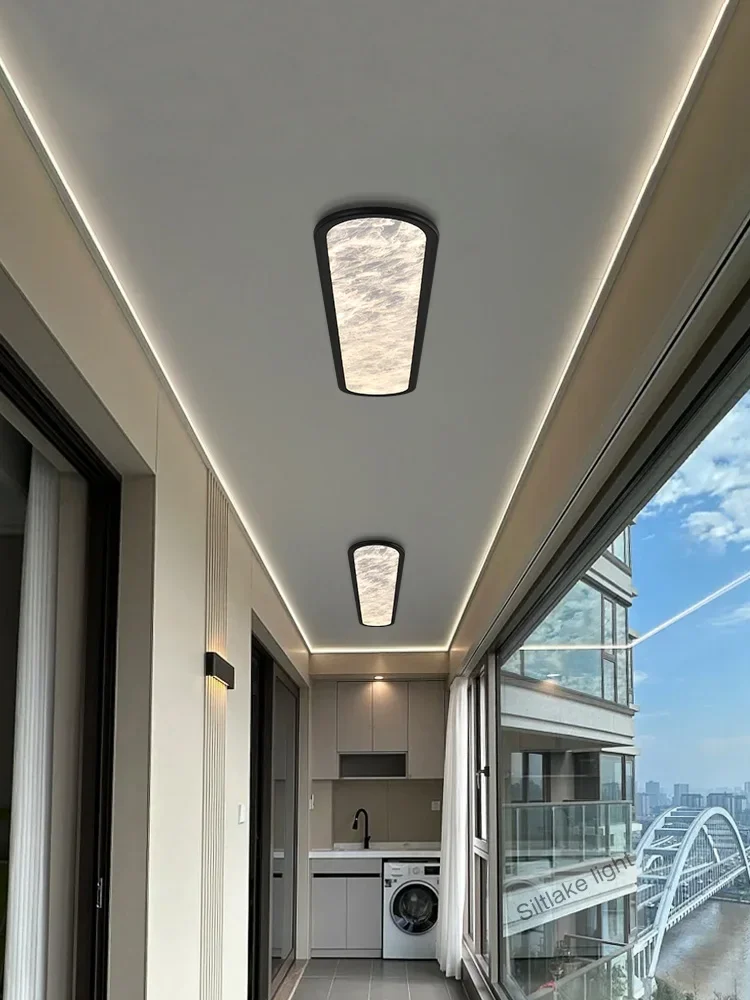 2026 Balcony Lamp Ceiling Lights Modern Simple Italian Minimalist Long Corridor Aisle Lamp Ultra-thin Cloud Entrance Porch Lamps
