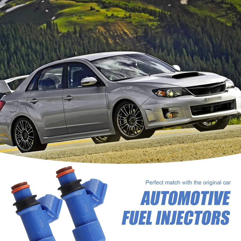 4PCS 16611-AA720 565Cc New Fuel Injector Nozzle For SUBARU WRX STI IMPREZA LEGACY 2.5L