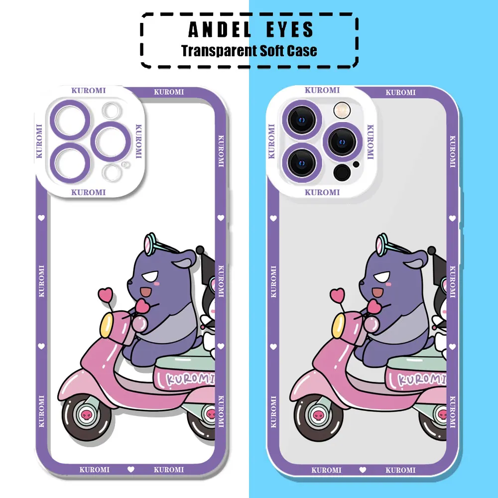 Couple Kuromi Baku Cartoon Phone Case For OPPO A98 A96 A94 A92 A79 A78 A74 A73 A58 A57 A55 A54 A53 A35 A31 A17 A16 A15 A9 Cover