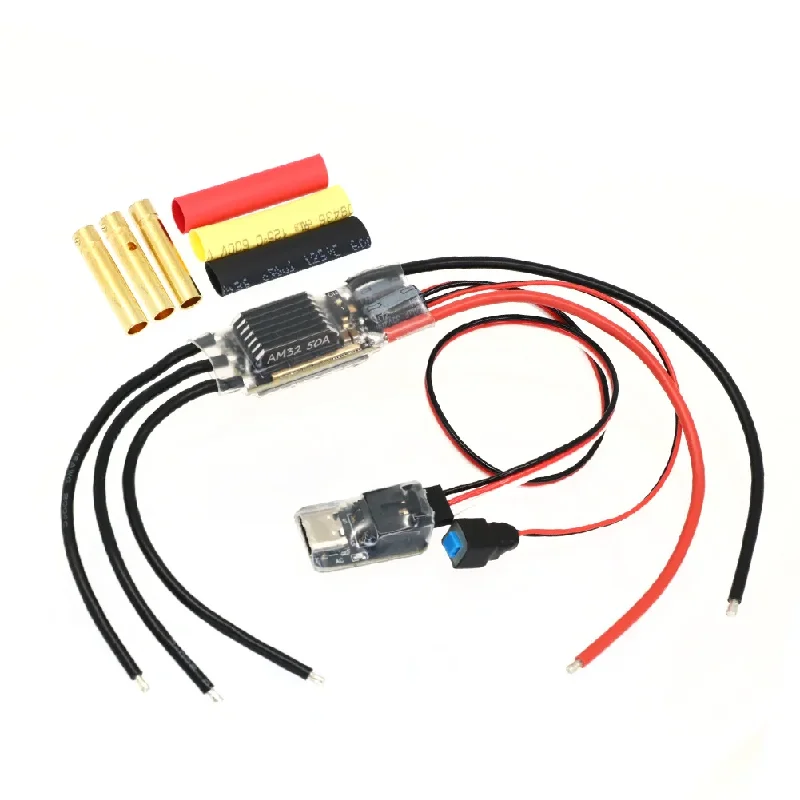 RevvitRC APE32 AM32 50A ESC Bluetooth Parameter anpassen Firmware kann mit Wi-Fi-Link für 1/10 TRX4 SCX10 RC Crawler Car funktionieren