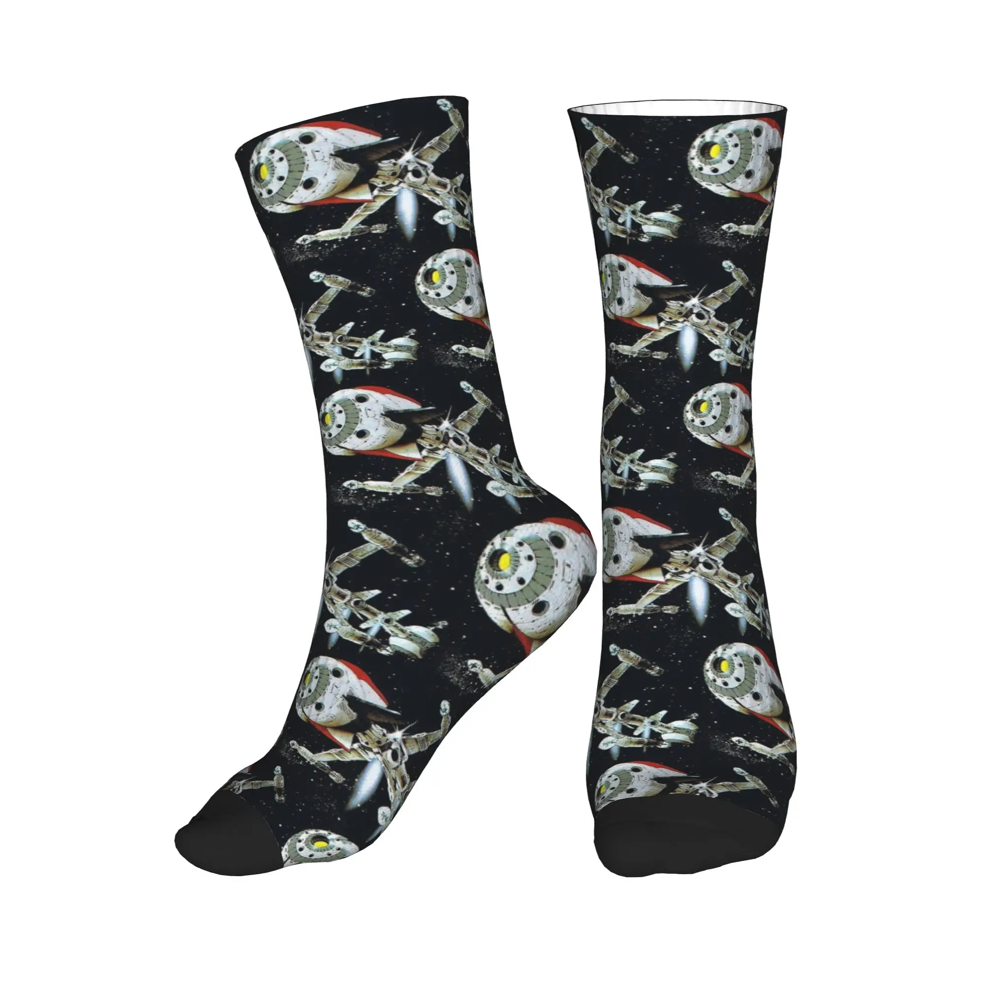 

Носки All Seasons Comet Crew Accessories Captain Future Sport, средней длины, супермягкие, в стиле хип-хоп, для мужчин и женщин