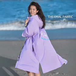 AquaPlay Unisex Hooded Beach Robe Cape Quick Dry Premium Fashion Design for Change Bath Towel Outdoor Hooded Beach Towel Poncho