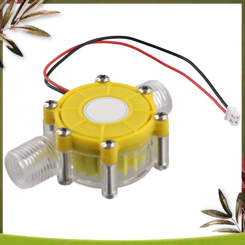 

New-10W Water Flow Pump Mini Hydro Generator Turbine Flow Hydraulic Conversion