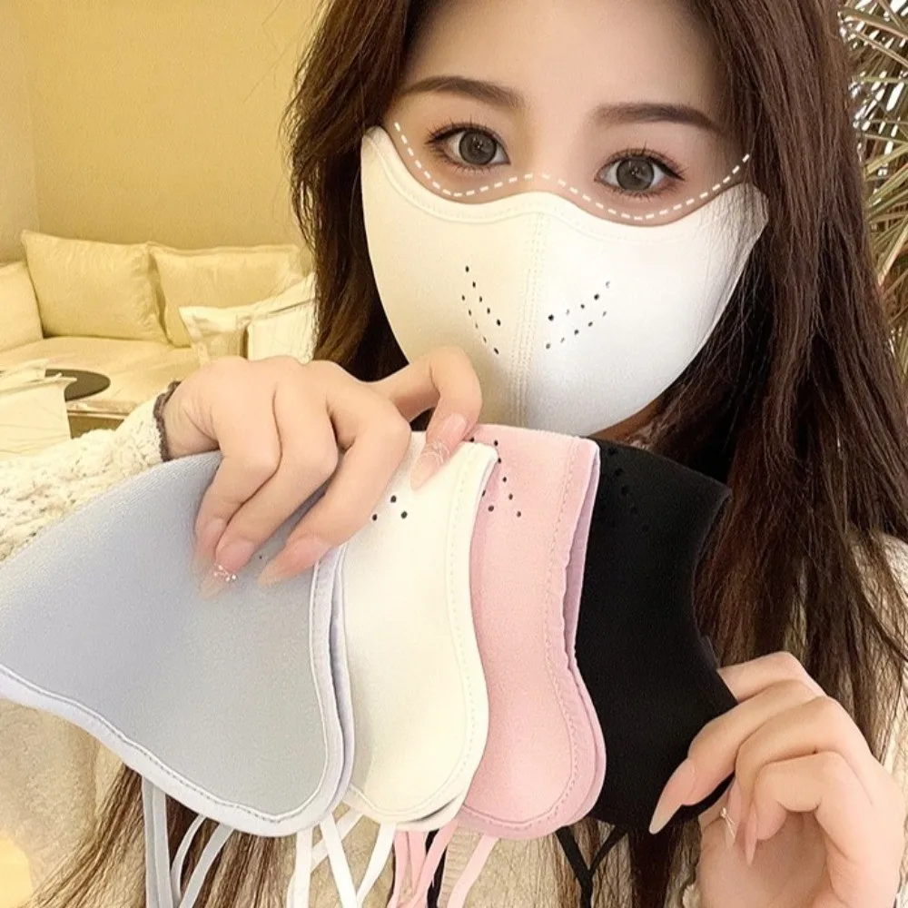 Nieuw ademend warm masker wasbaar stofdicht gezichtsmasker gezichtsbedekking herfst en winter