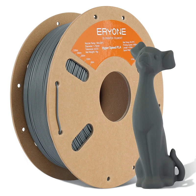 ERYONE Hoge snelheid PLA-filament 1,75 mm +/-0,03 mm, 3D-printfilament, 1 kg (2,2 LBS) / spoel,